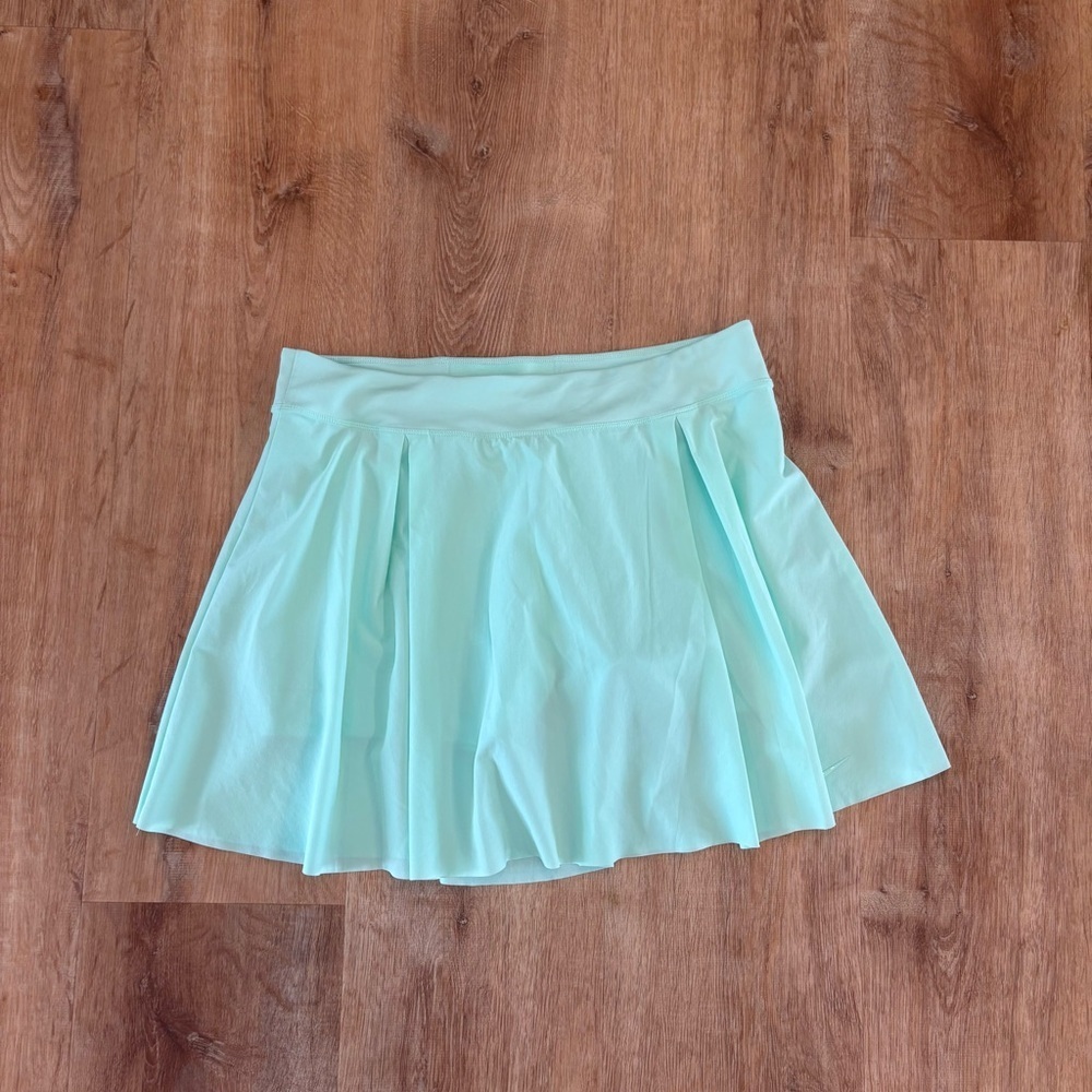 Nike Dri-fit Women's XL Mint GREEN Athletic Golf Tenniscore Sporty Skort Skirt - Picture 2 of 6